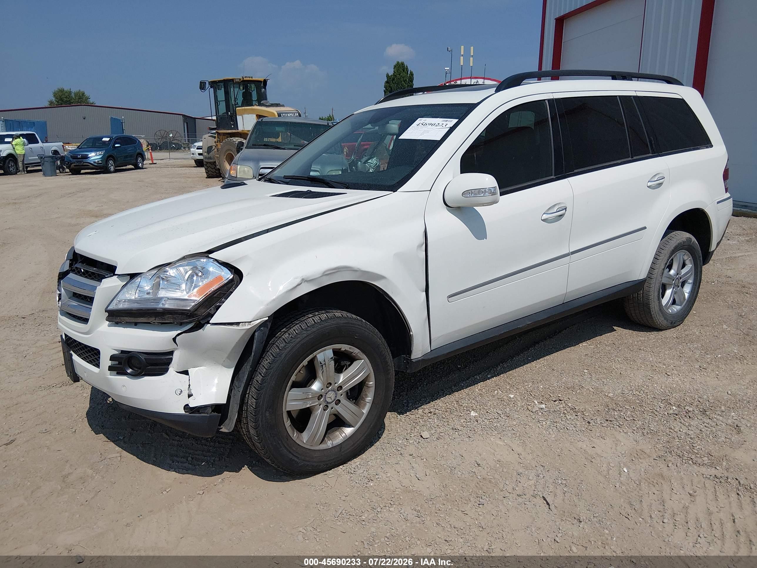 2008 MERCEDES-BENZ GL-CLASS GL450 4 MATIC