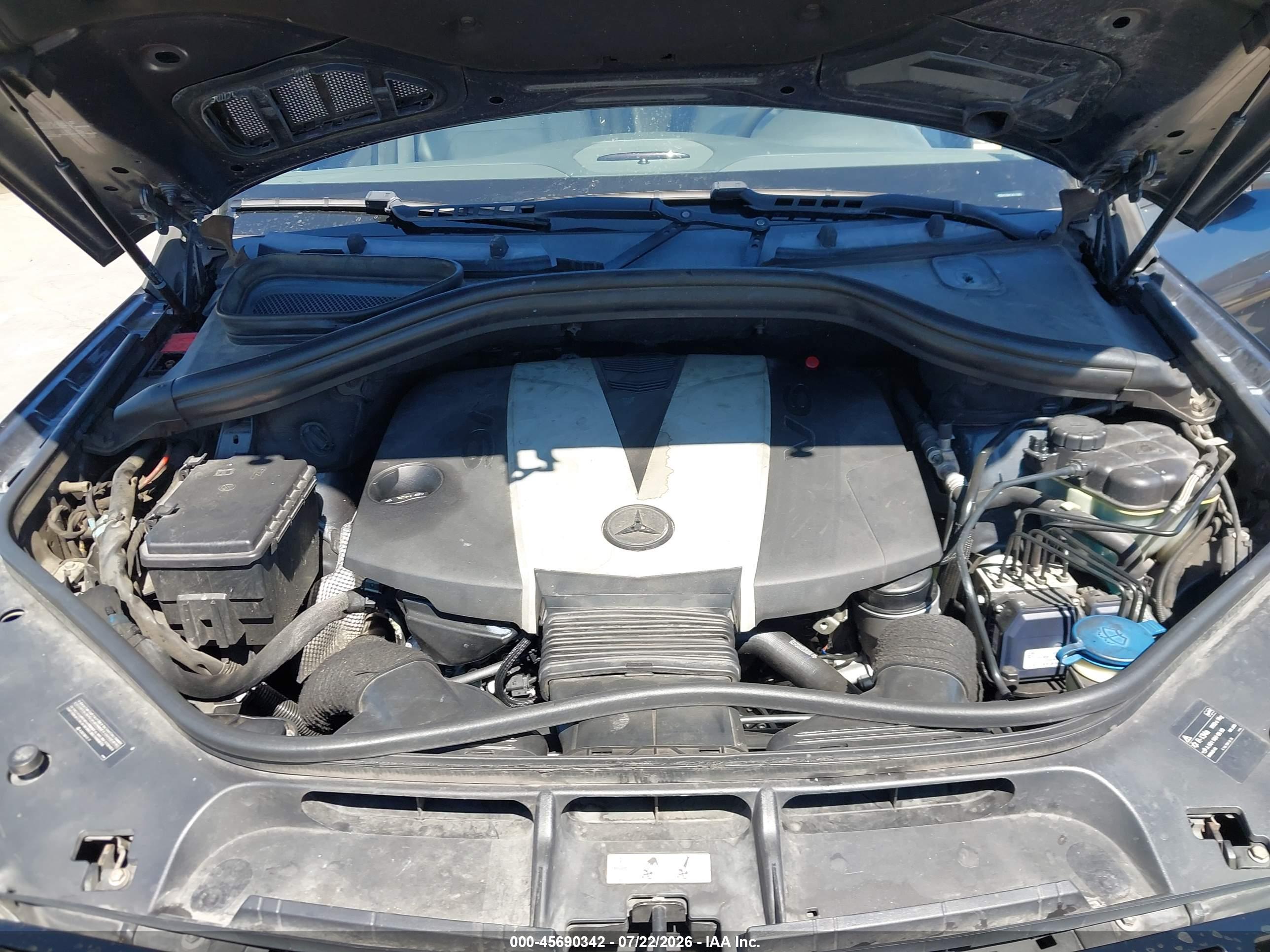 2012 MERCEDES-BENZ ML 350 BLUETEC 4MATIC