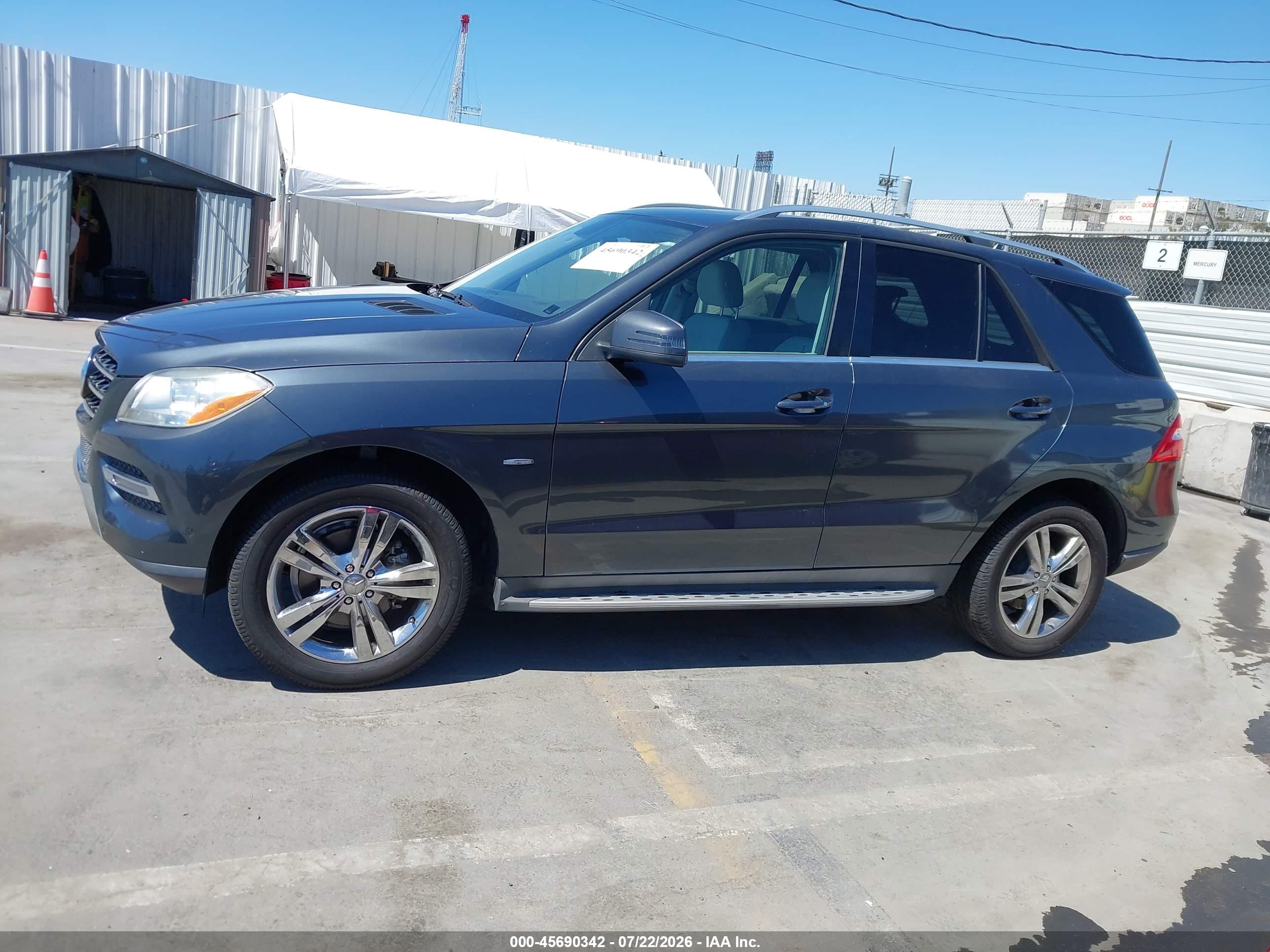 2012 MERCEDES-BENZ ML 350 BLUETEC 4MATIC