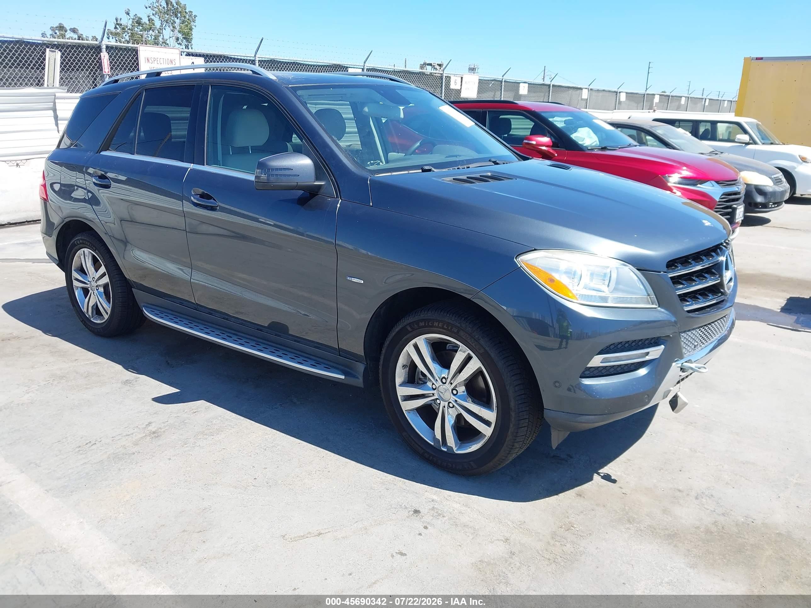 2012 MERCEDES-BENZ ML 350 BLUETEC 4MATIC