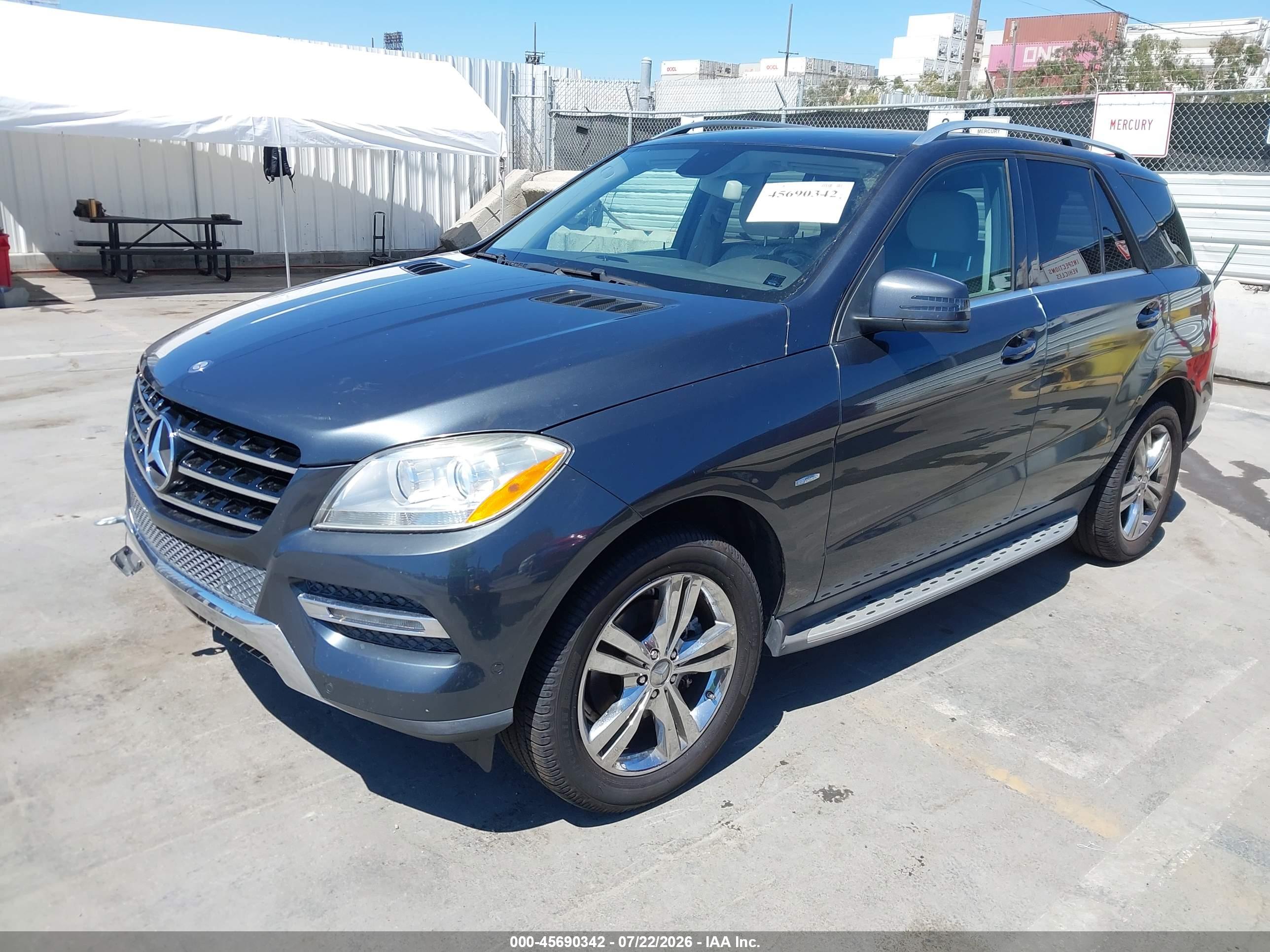 2012 MERCEDES-BENZ ML 350 BLUETEC 4MATIC