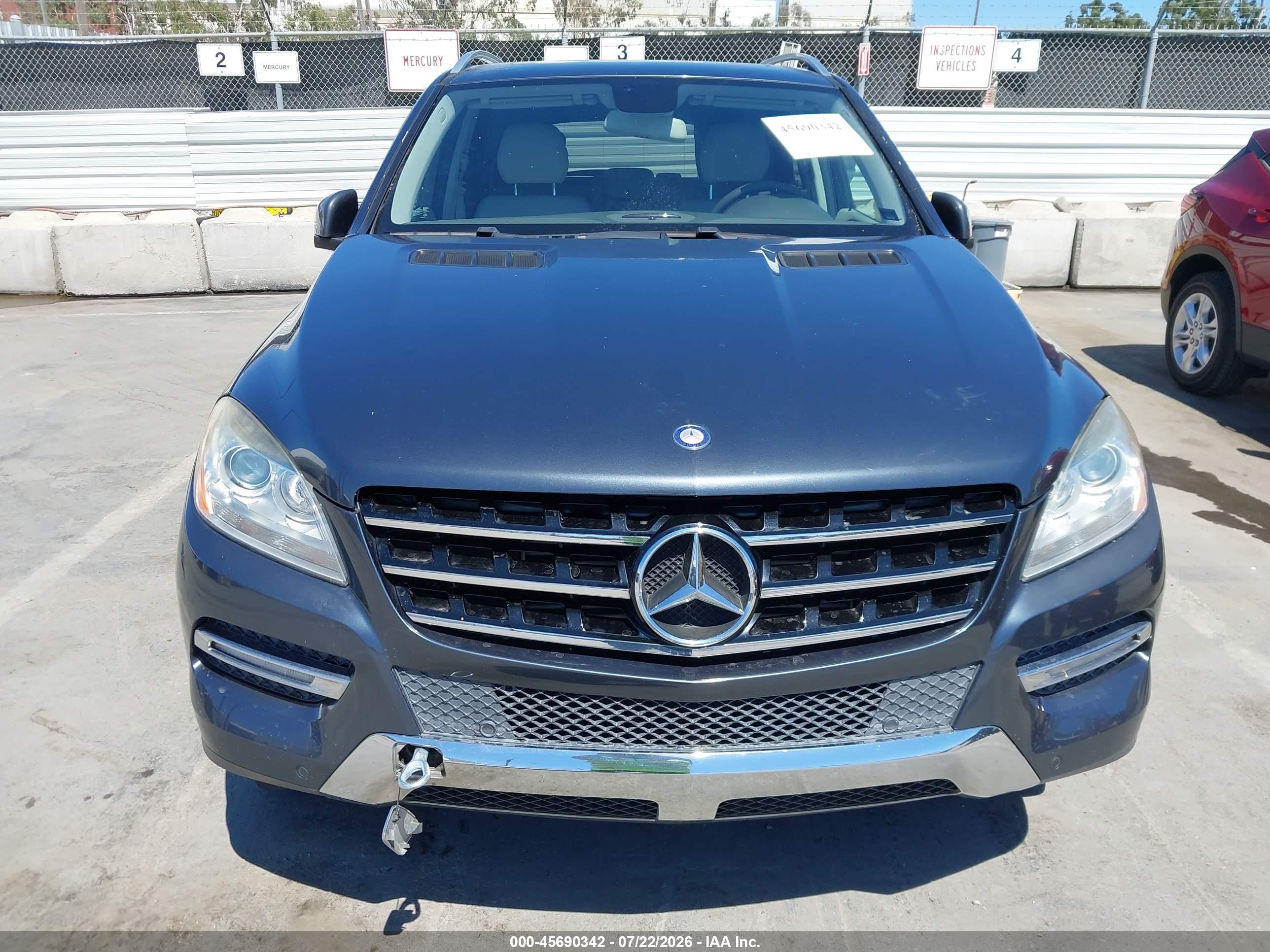 2012 MERCEDES-BENZ ML 350 BLUETEC 4MATIC