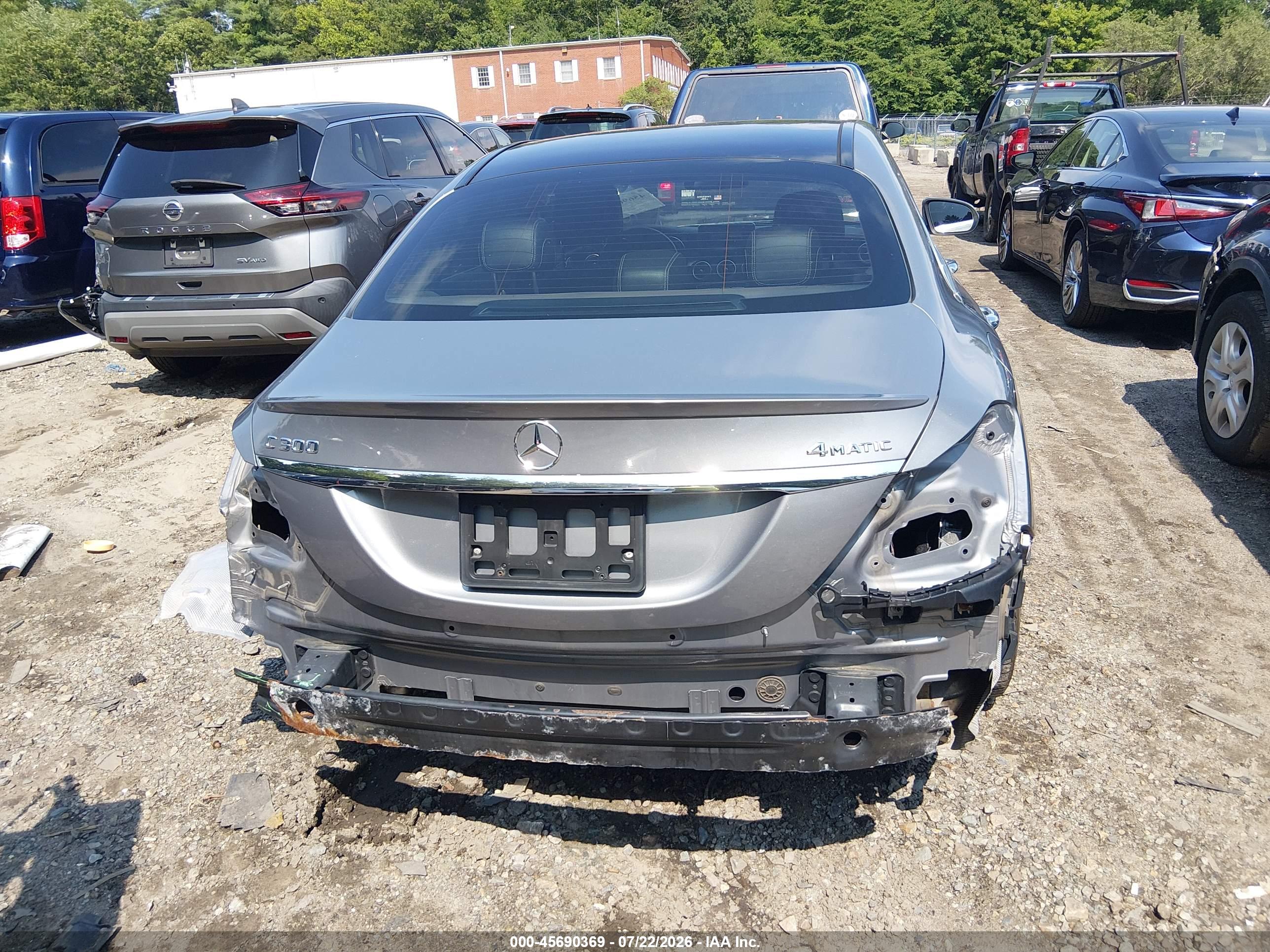 2016 MERCEDES-BENZ C 300 SPORT 4MATIC