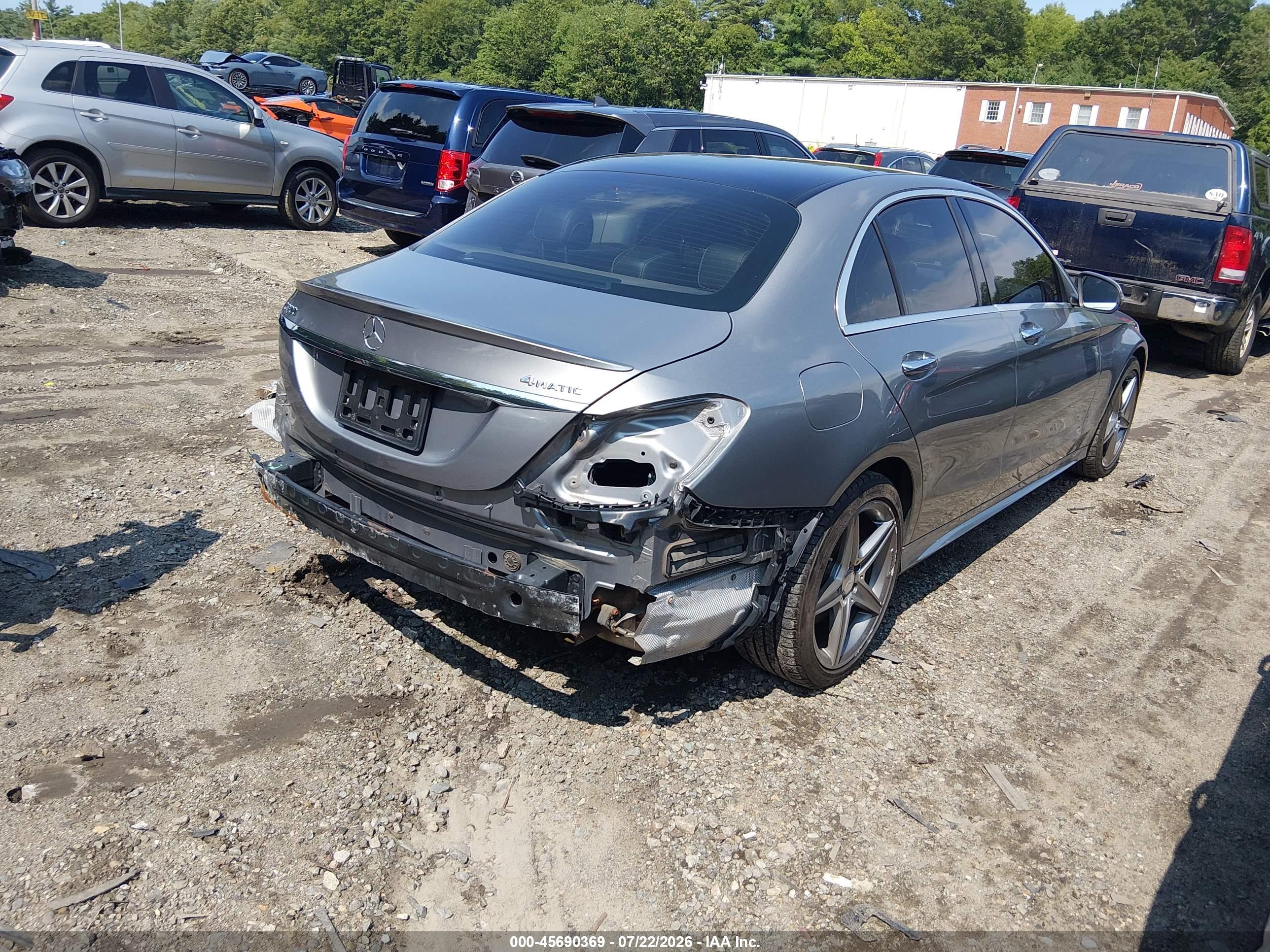2016 MERCEDES-BENZ C 300 SPORT 4MATIC