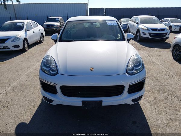 2017 PORSCHE CAYENNE PLATINUM EDITION