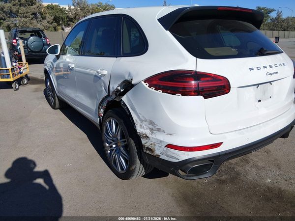 2017 PORSCHE CAYENNE PLATINUM EDITION