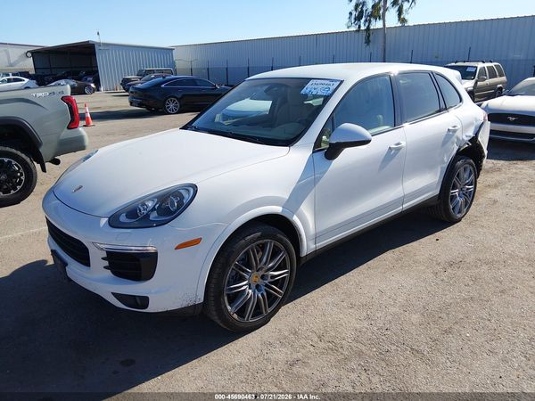 2017 PORSCHE CAYENNE PLATINUM EDITION