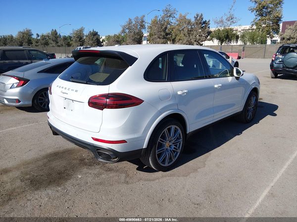 2017 PORSCHE CAYENNE PLATINUM EDITION