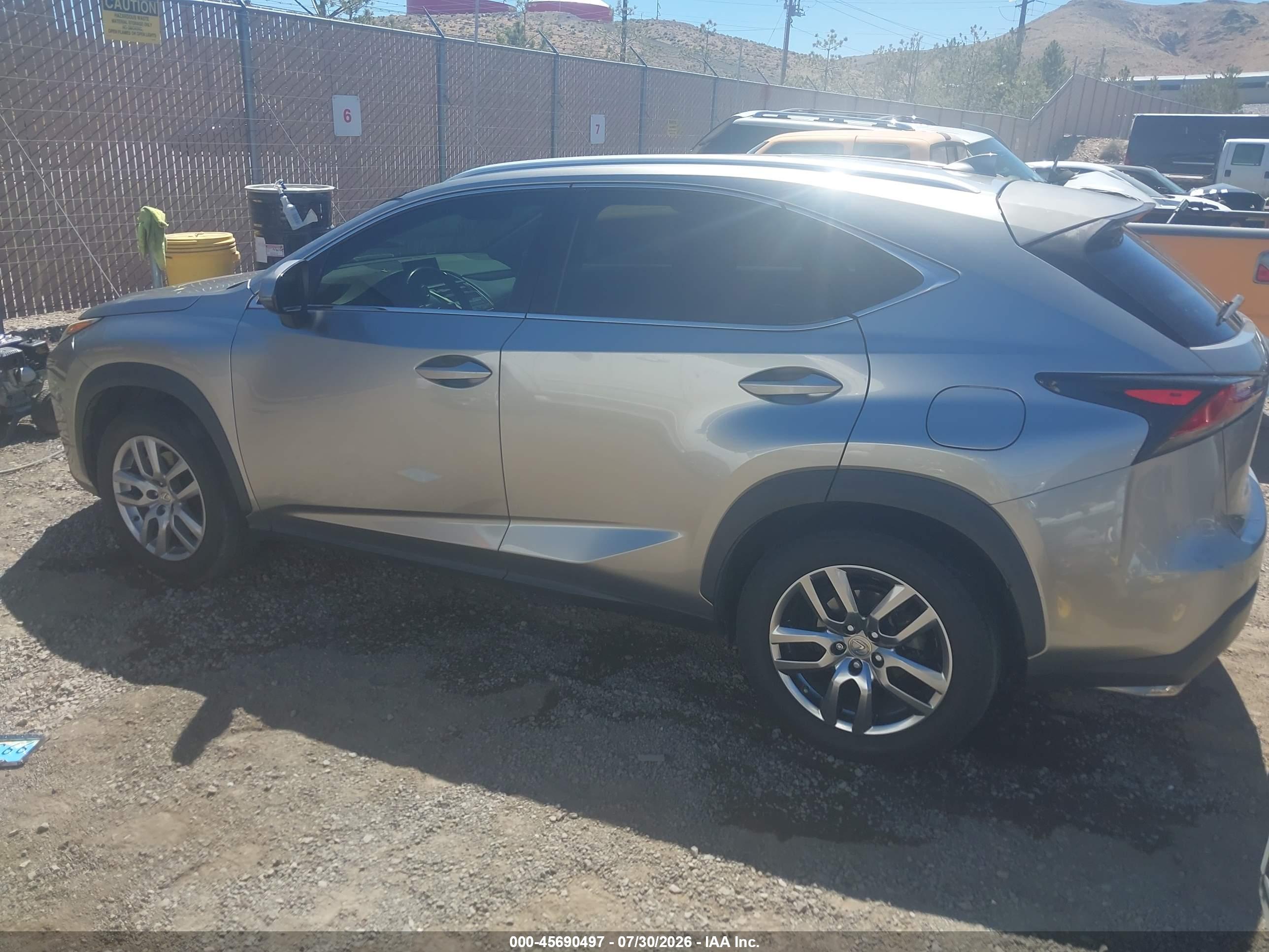 2016 LEXUS NX 200T 200t Luxury