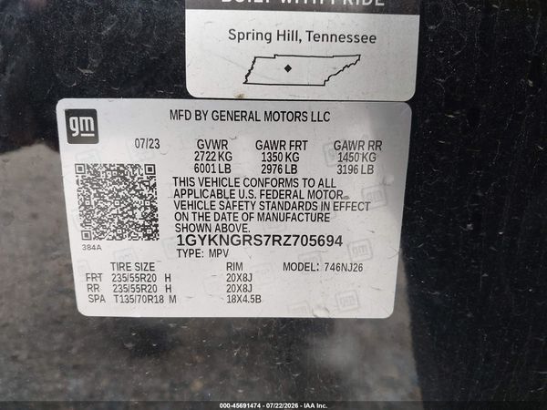 2024 CADILLAC XT5 AWD SPORT