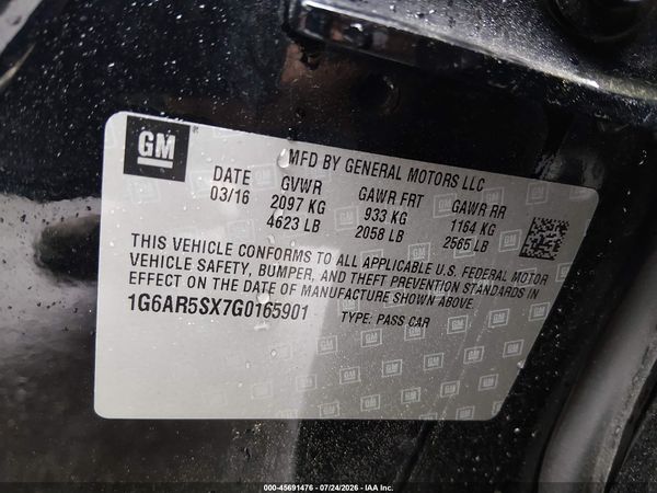 2016 CADILLAC CTS LUXURY COLLECTION