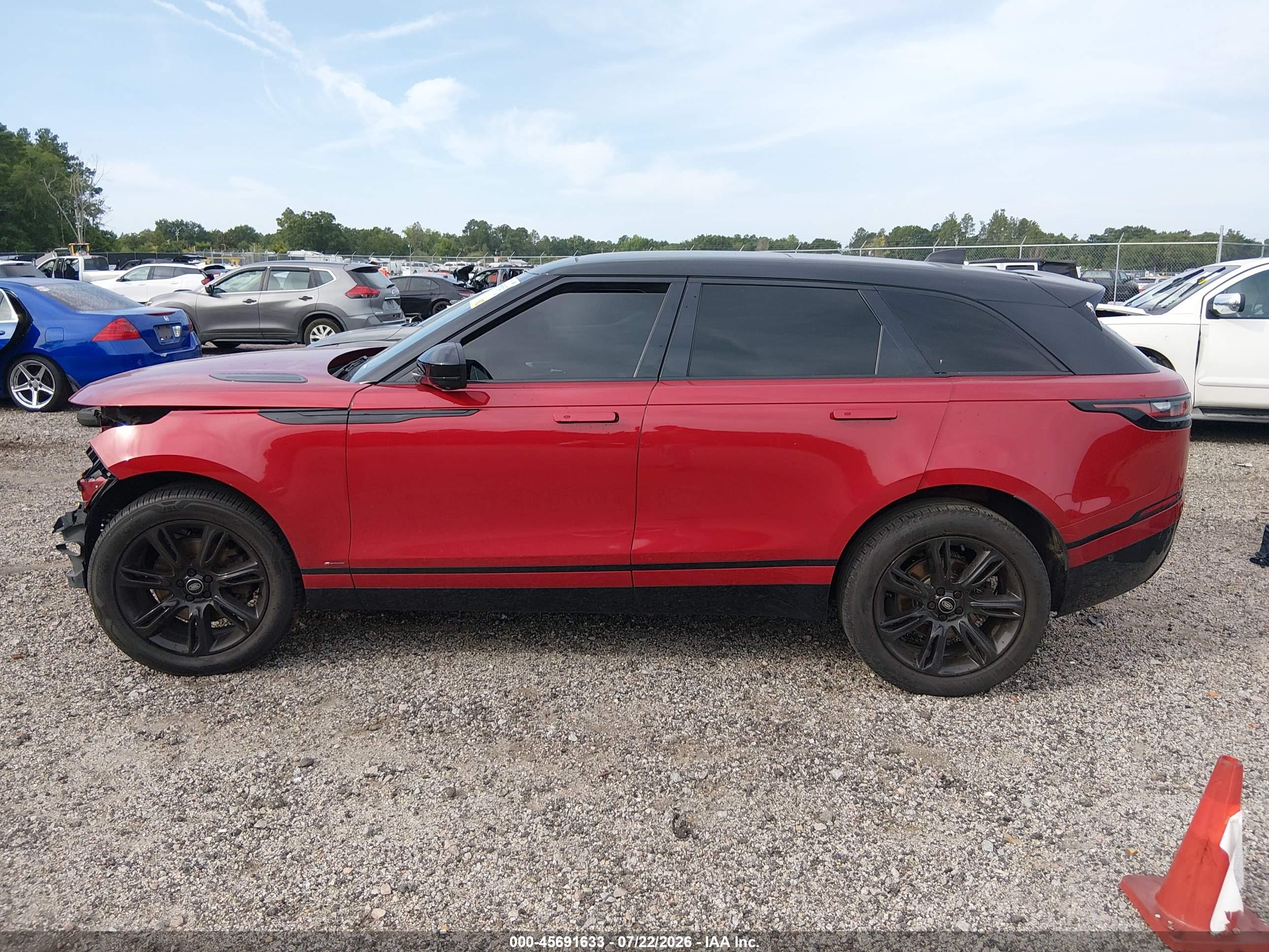 2021 LAND ROVER RANGE ROVER VELAR P250 R-DYNAMIC S