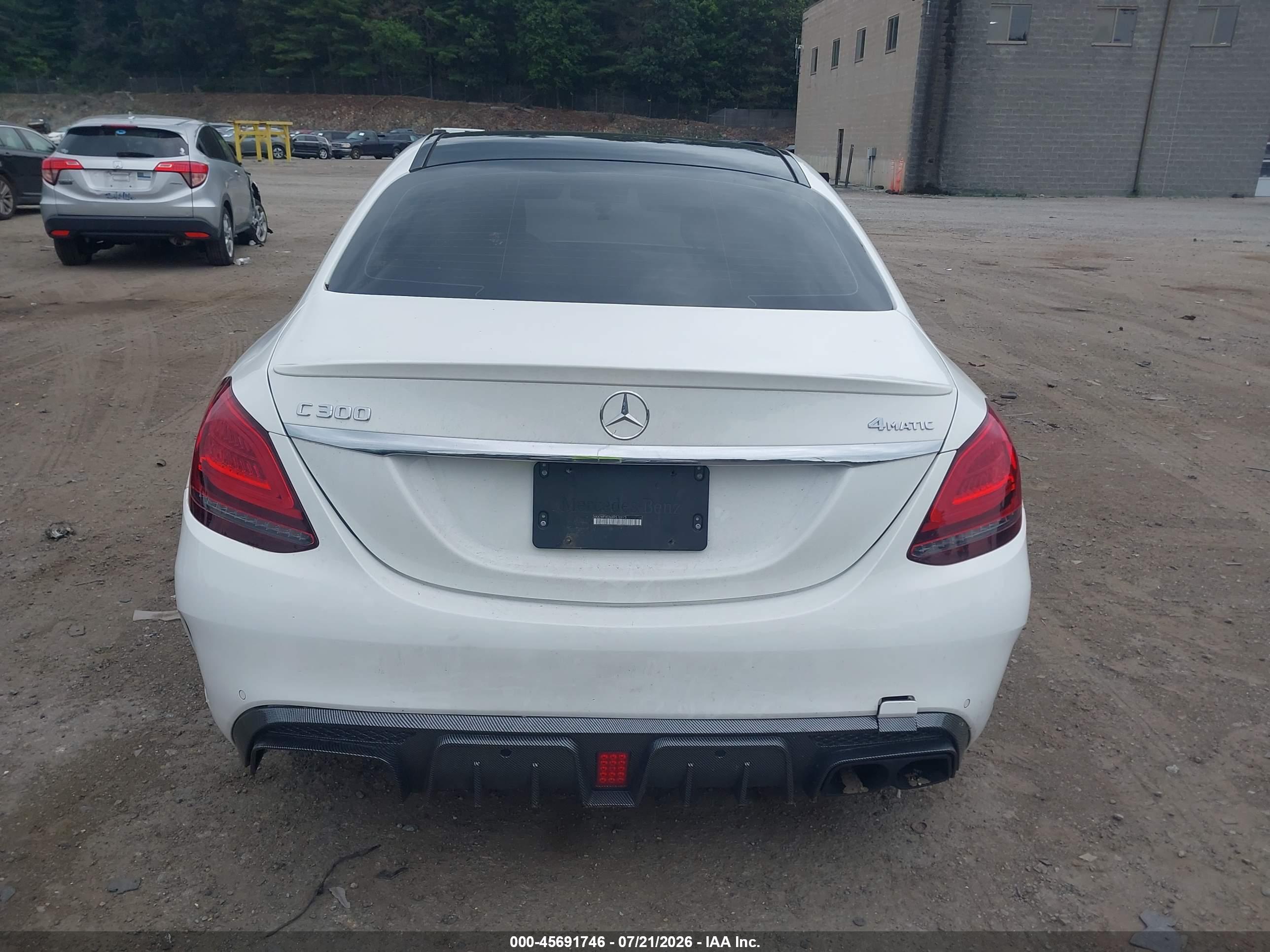 2019 MERCEDES-BENZ C 300 4MATIC