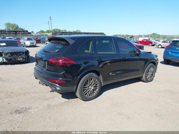 2017 PORSCHE CAYENNE PLATINUM EDITION