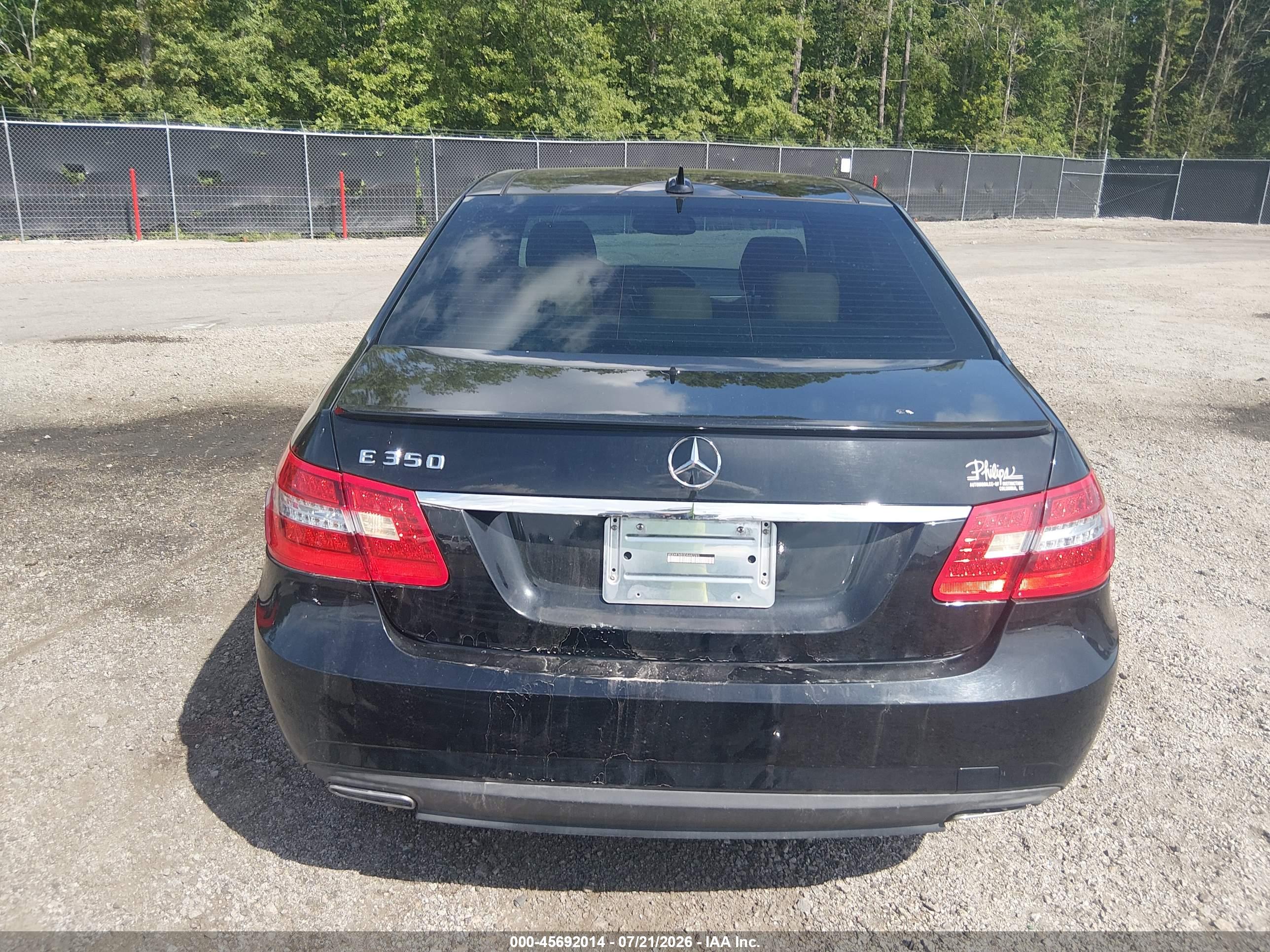2013 MERCEDES-BENZ E 350 E350