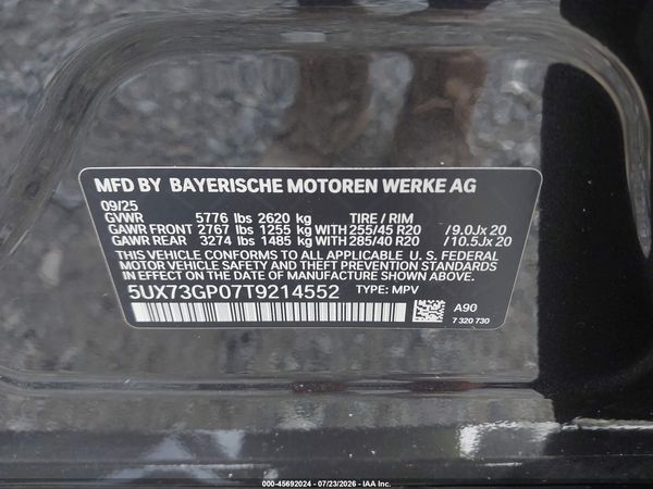2026 BMW X3 M50 XDRIVE