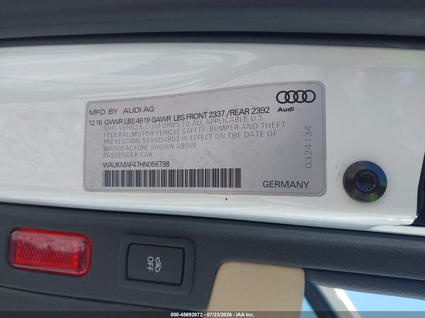 2017 AUDI A4