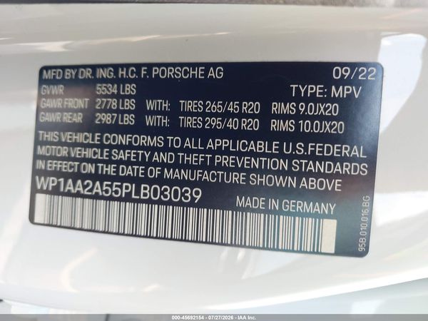 2023 PORSCHE MACAN T