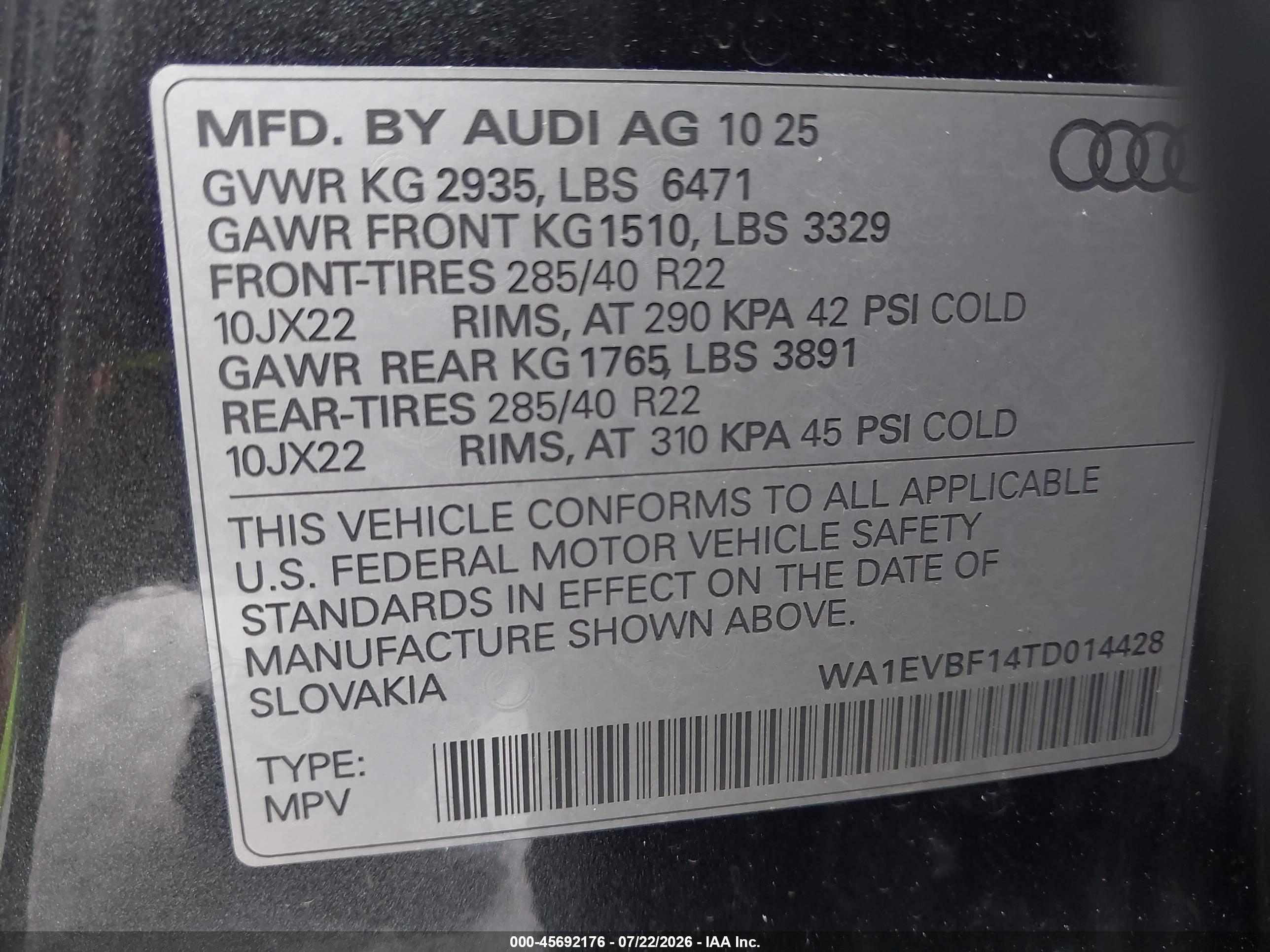 2026 AUDI Q8