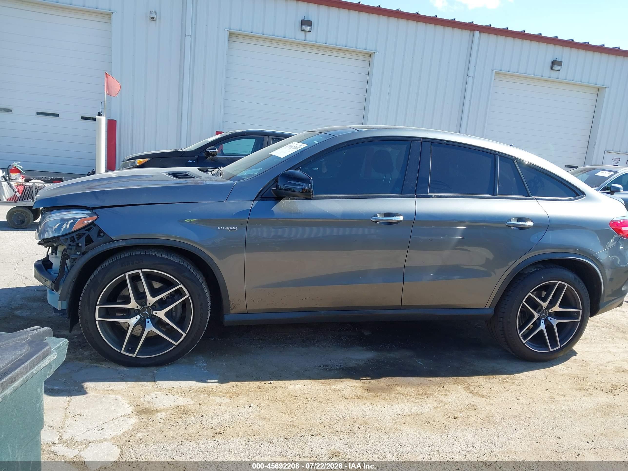 2018 MERCEDES-BENZ AMG GLE 43 COUPE 4MATIC