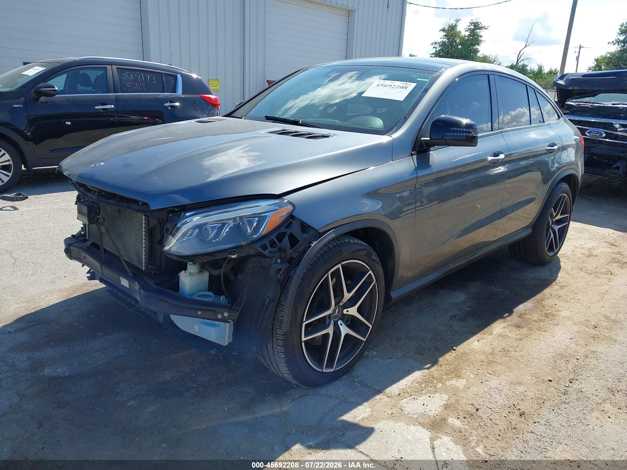 2018 MERCEDES-BENZ AMG GLE 43 COUPE 4MATIC