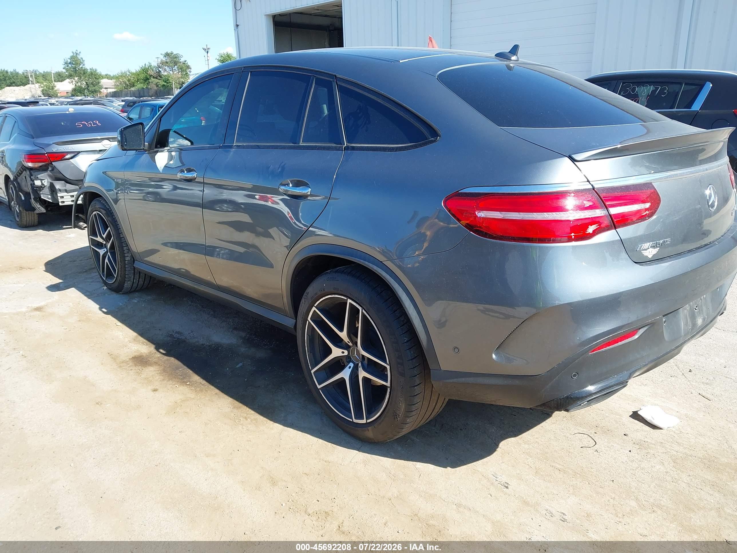 2018 MERCEDES-BENZ AMG GLE 43 COUPE 4MATIC