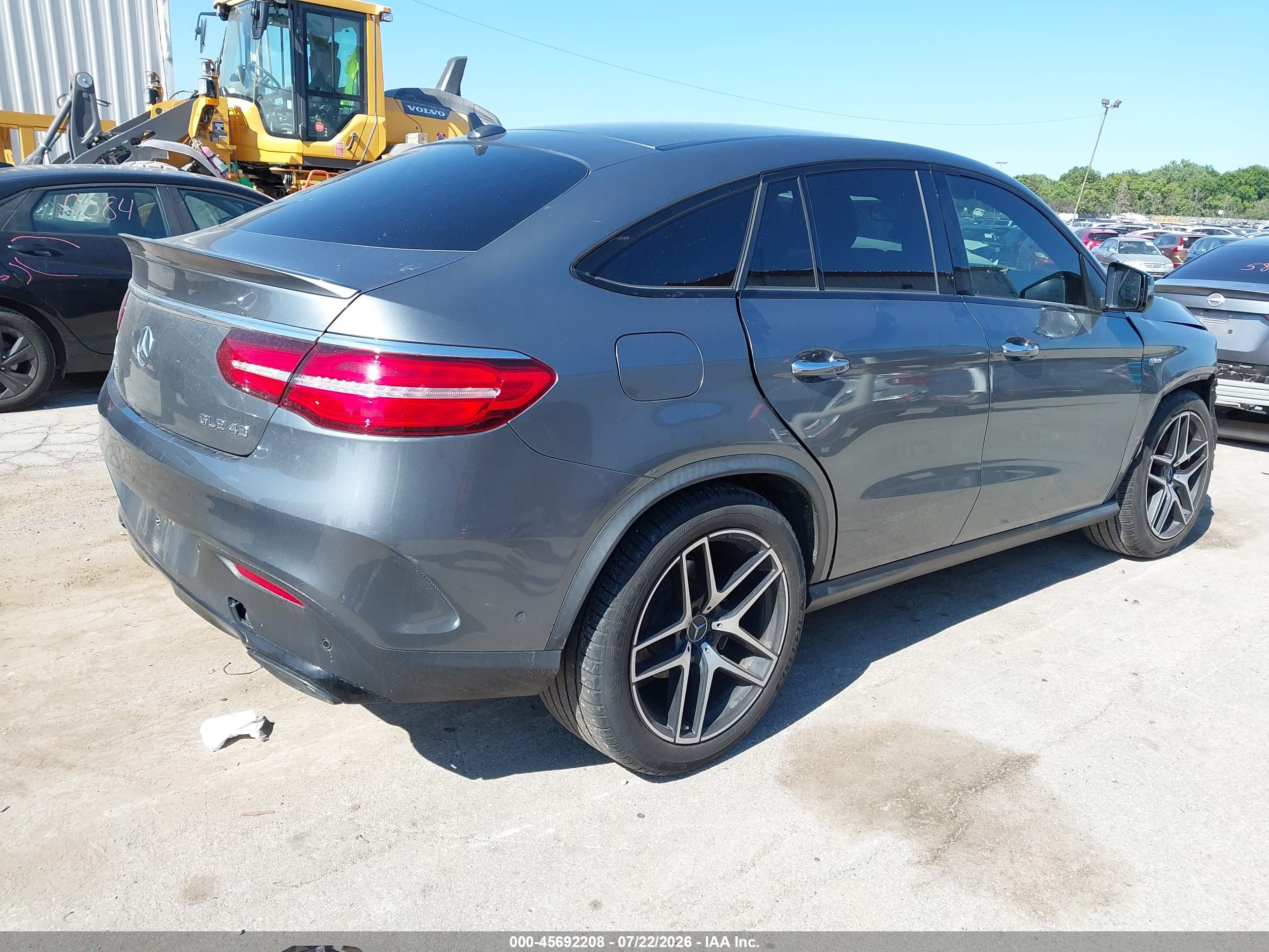 2018 MERCEDES-BENZ AMG GLE 43 COUPE 4MATIC