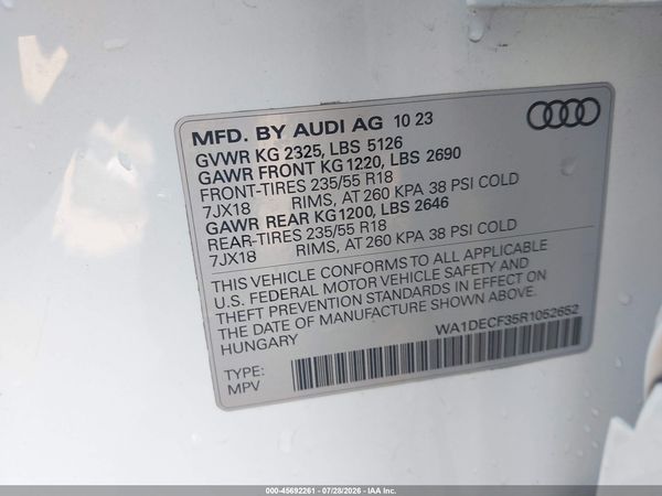 2024 AUDI Q3
