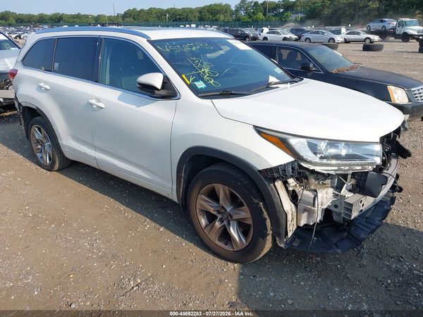 2019 TOYOTA HIGHLANDER LIMITED