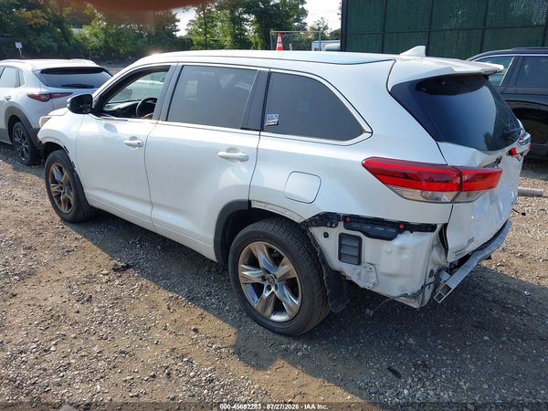 2019 TOYOTA HIGHLANDER LIMITED