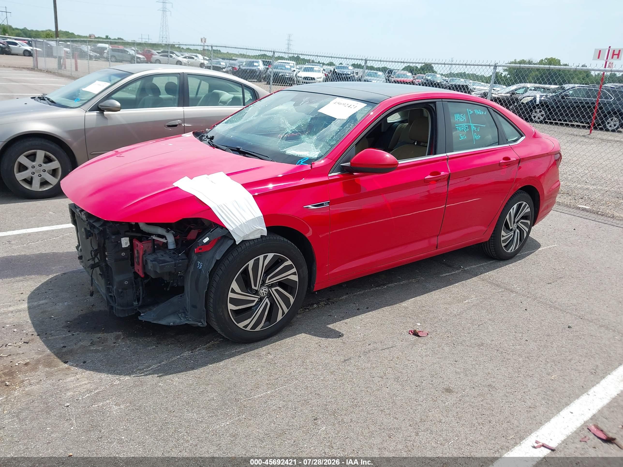 2020 VOLKSWAGEN JETTA 1.4T SEL — I2