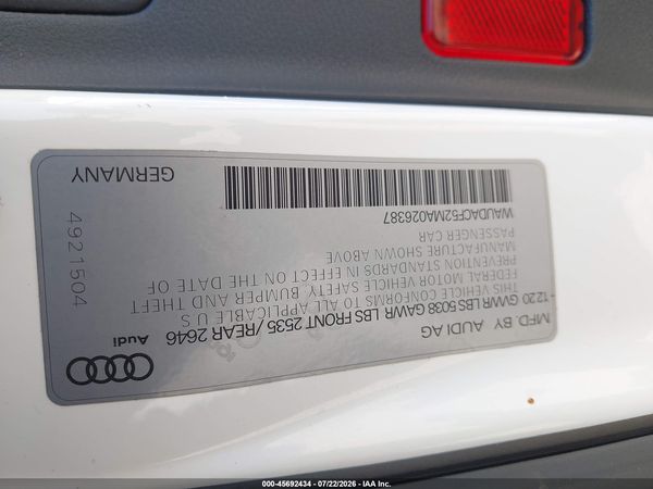 2021 AUDI A5 SPORTBACK