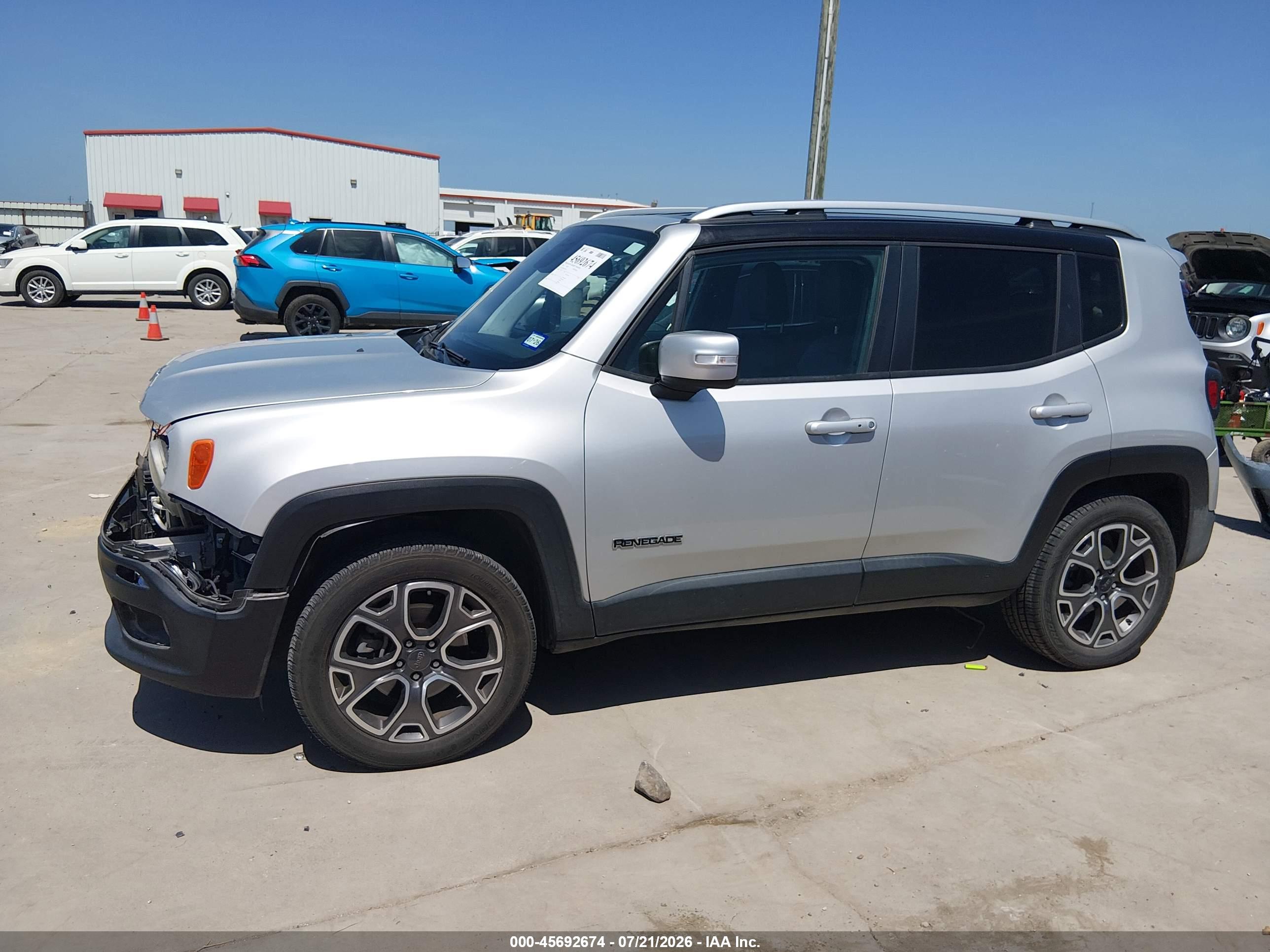 2018 JEEP RENEGADE LIMITED 4X4
