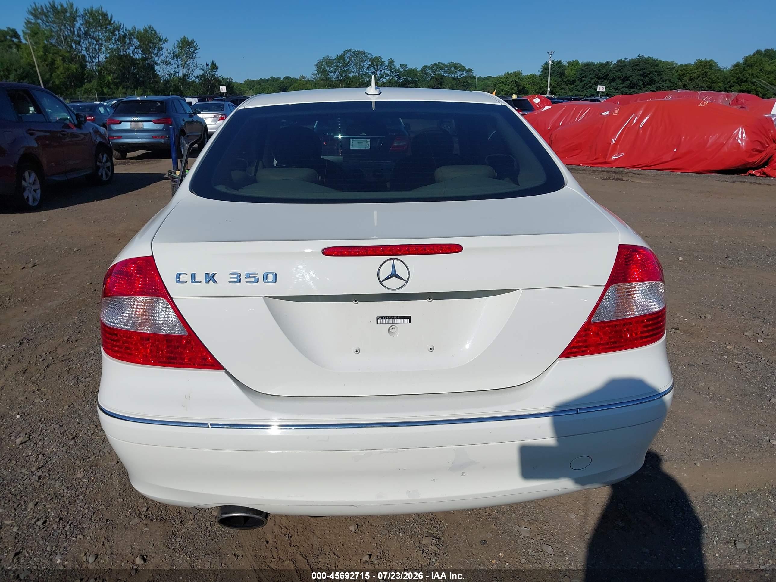 2007 MERCEDES-BENZ CLK 350 CLK350