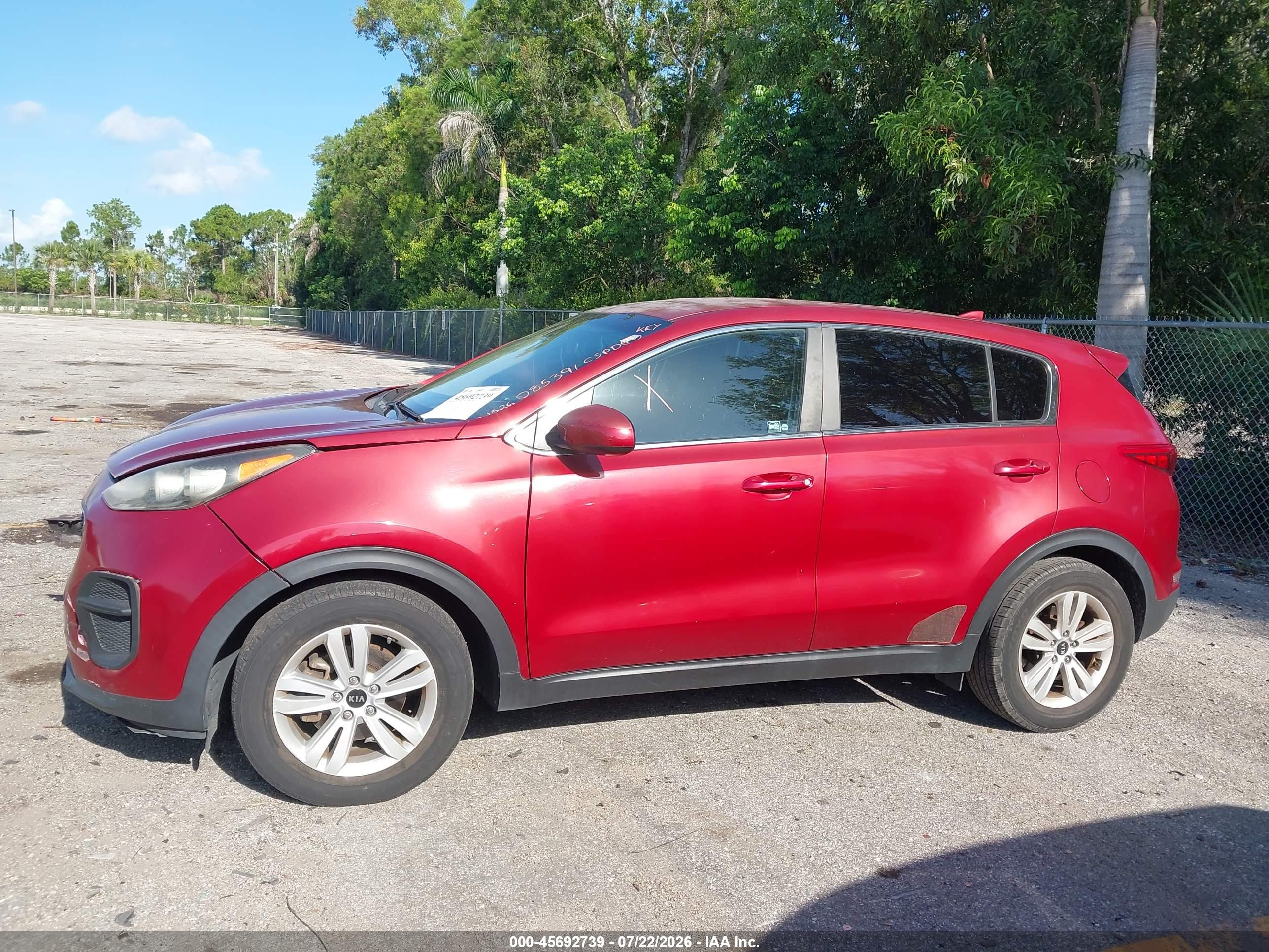 2017 KIA SPORTAGE LX