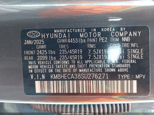 2025 HYUNDAI KONA LIMITED