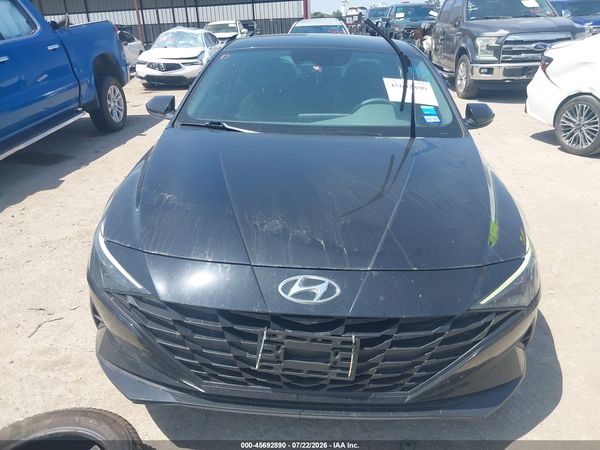 2023 HYUNDAI ELANTRA HYBRID BLUE