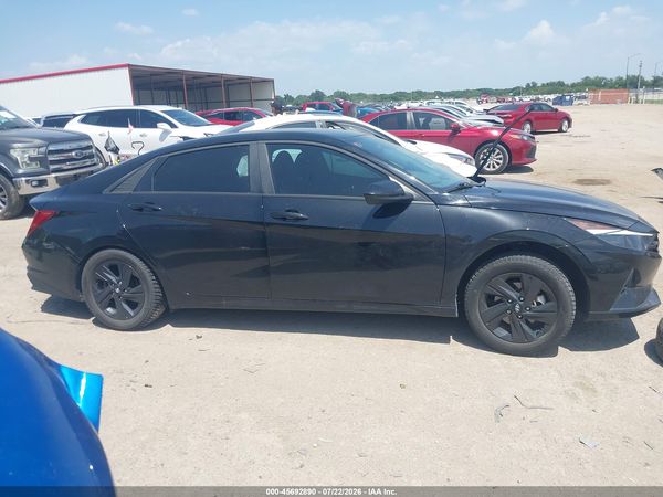2023 HYUNDAI ELANTRA HYBRID BLUE