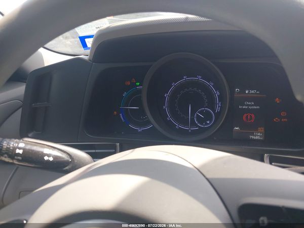 2023 HYUNDAI ELANTRA HYBRID BLUE