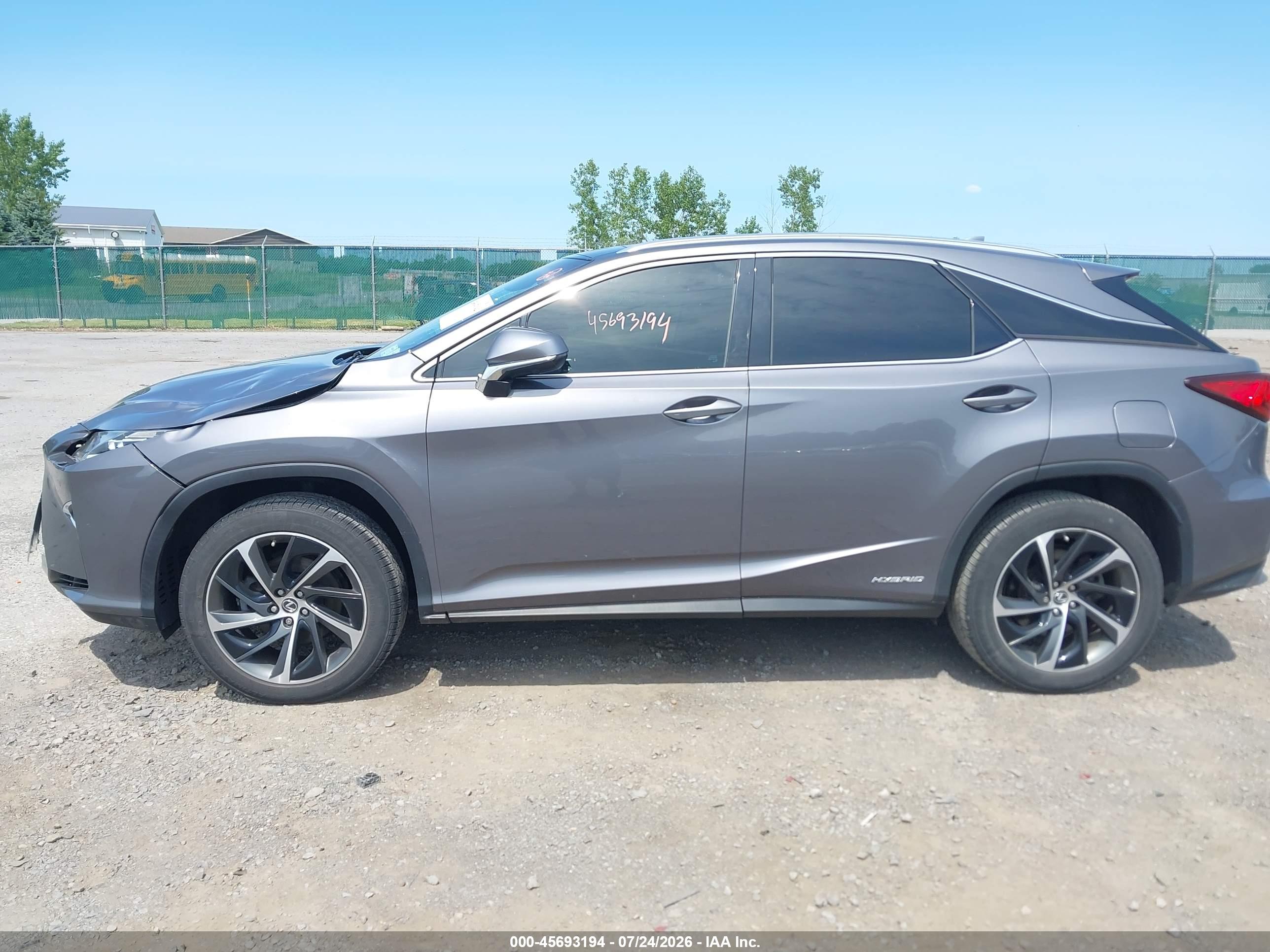2019 LEXUS RX 450H 450h Standard