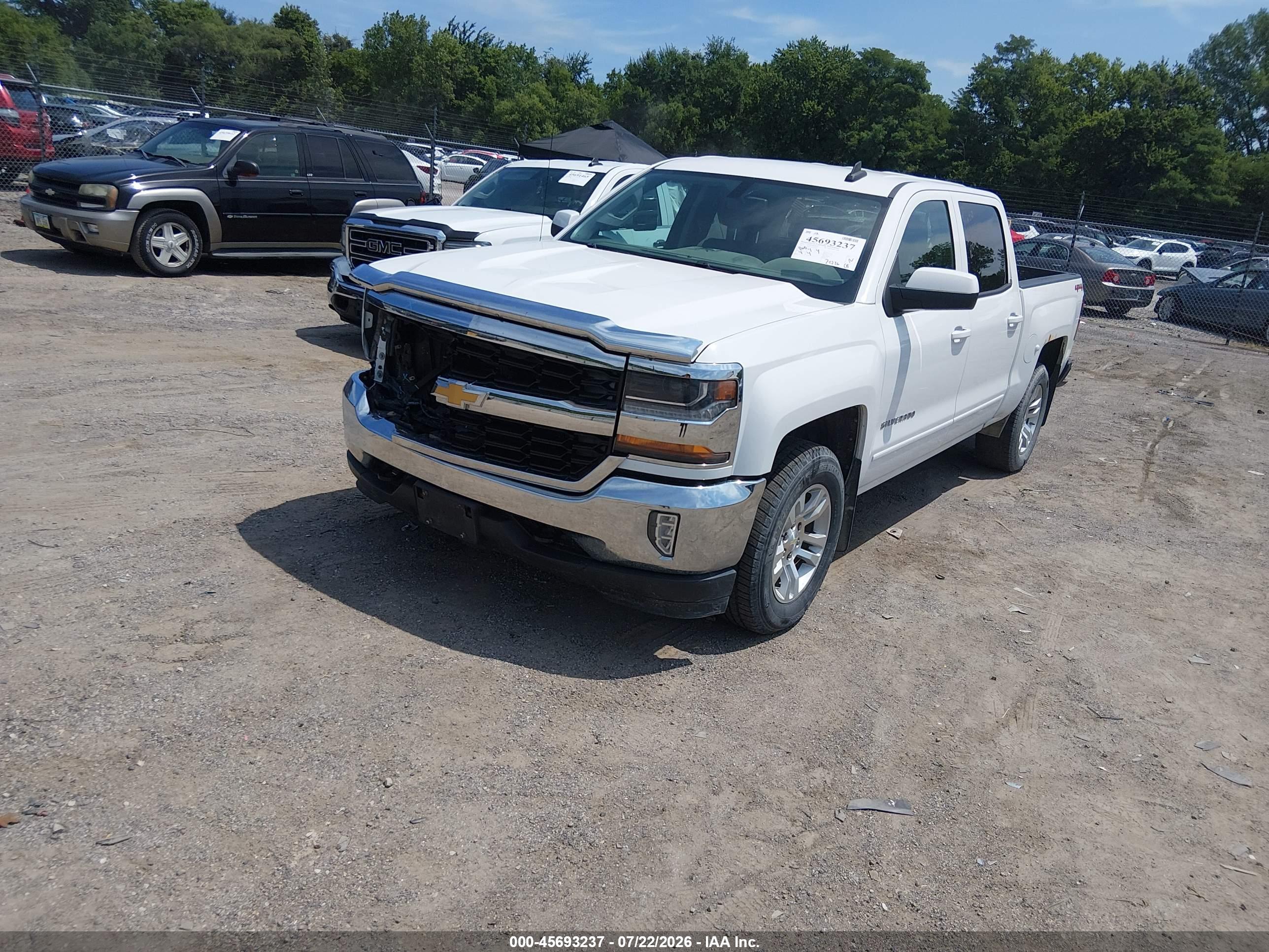 2016 CHEVROLET SILVERADO 1500 LT — I2