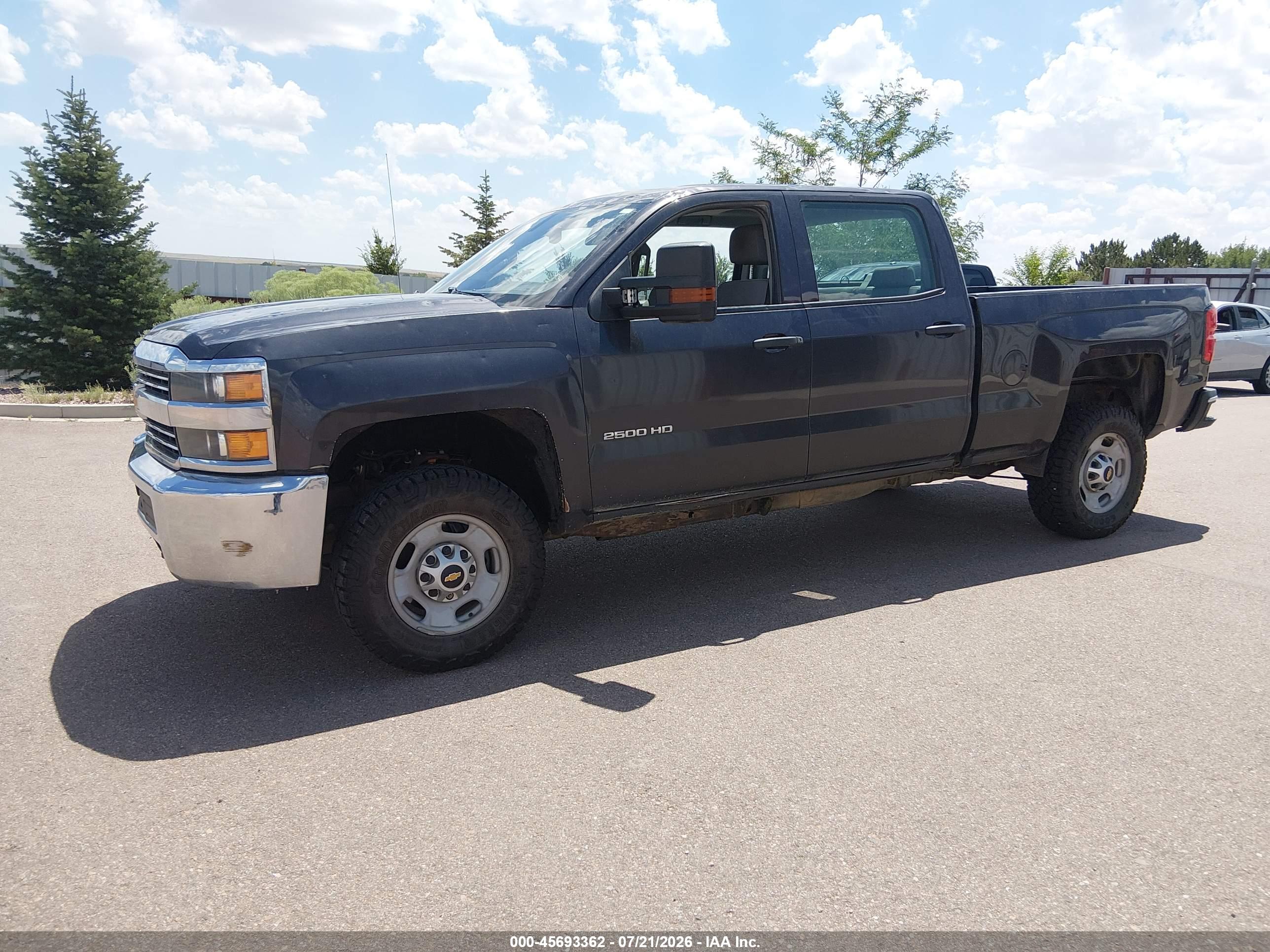2016 CHEVROLET SILVERADO 2500HD WORK TRUCK — I2