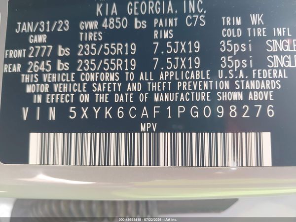 2023 KIA SPORTAGE X-LINE