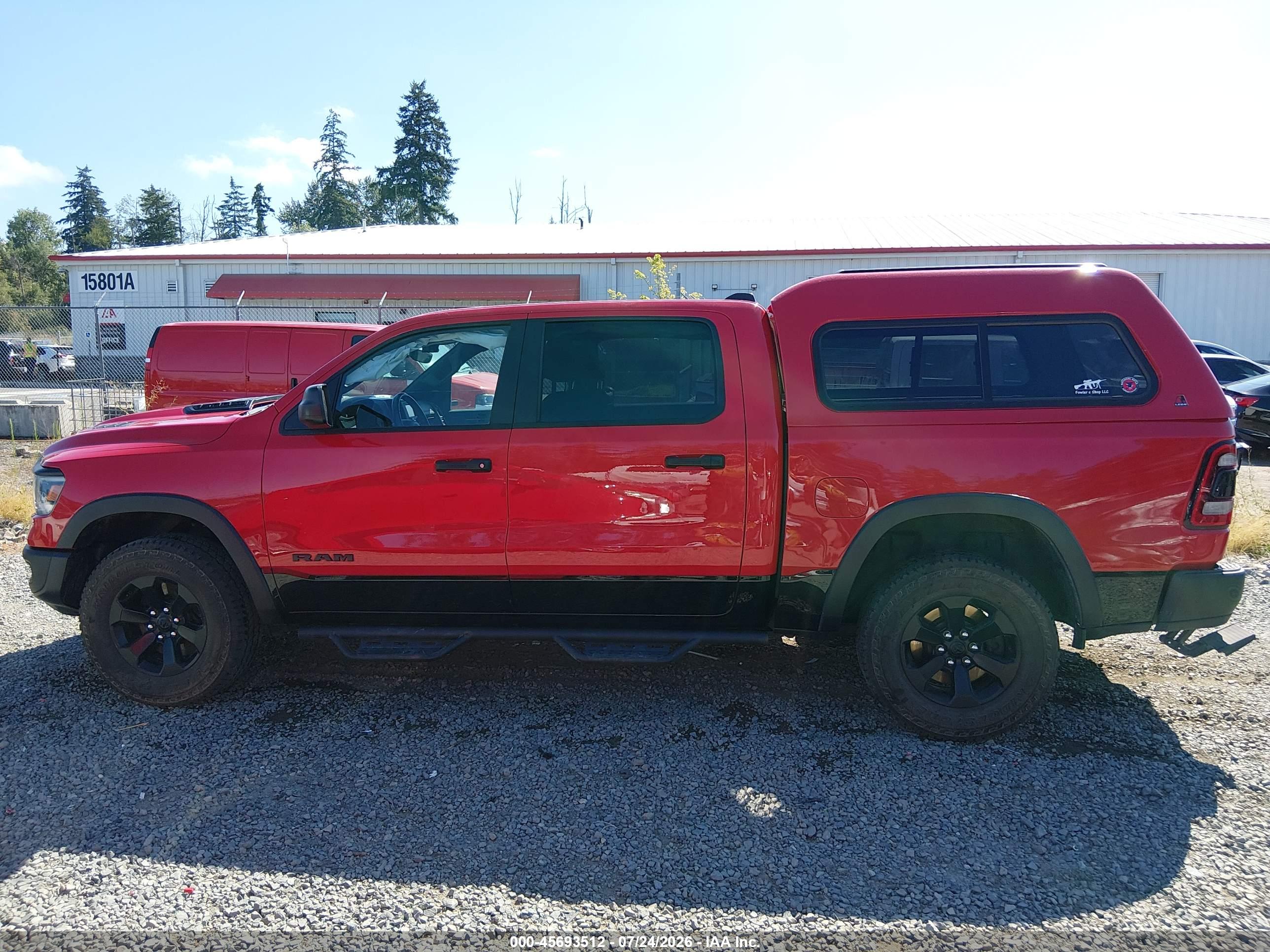 2021 RAM 1500 REBEL  4X4 5'7 BOX