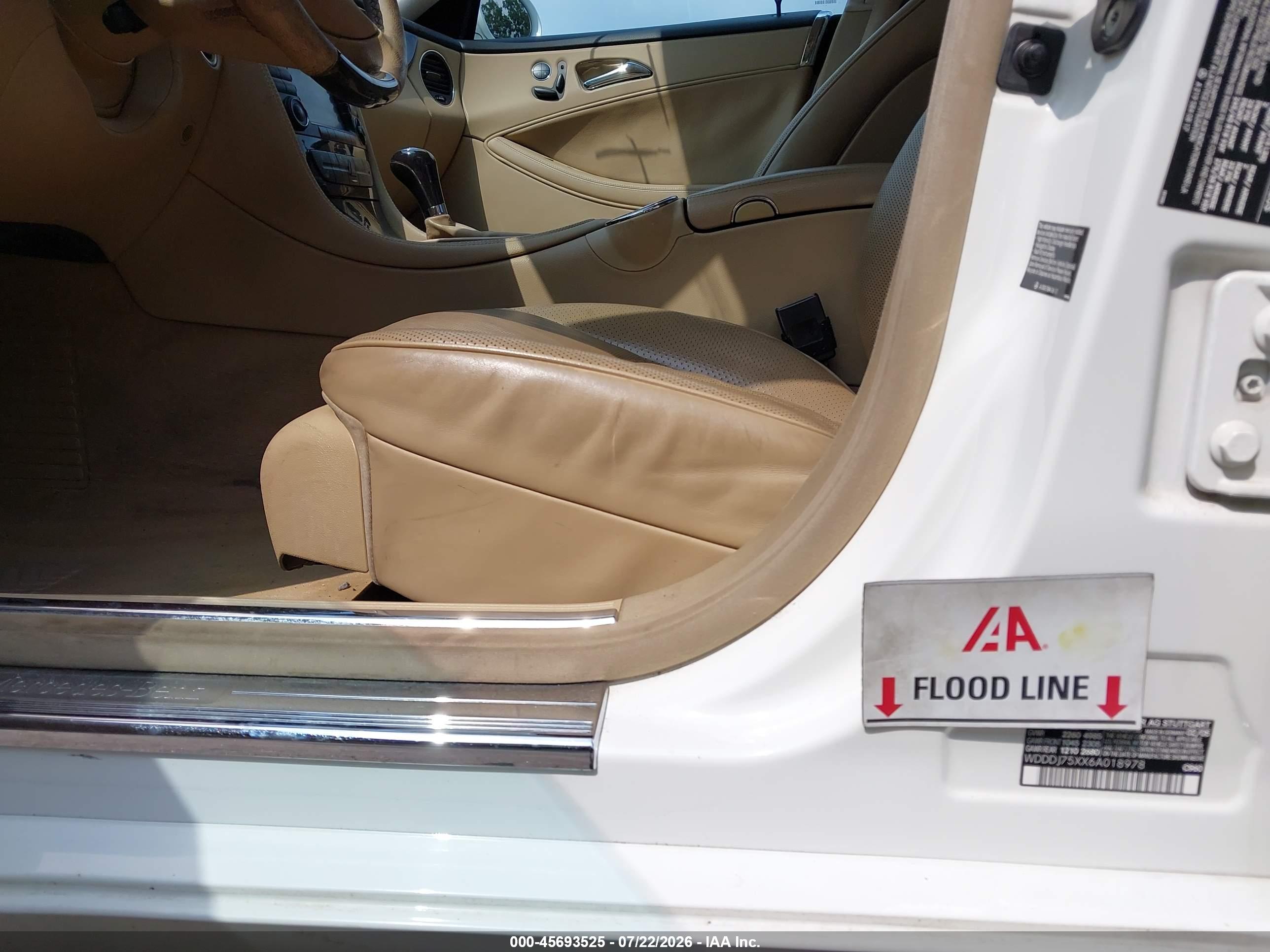 2006 MERCEDES-BENZ CLS 500 CLS550