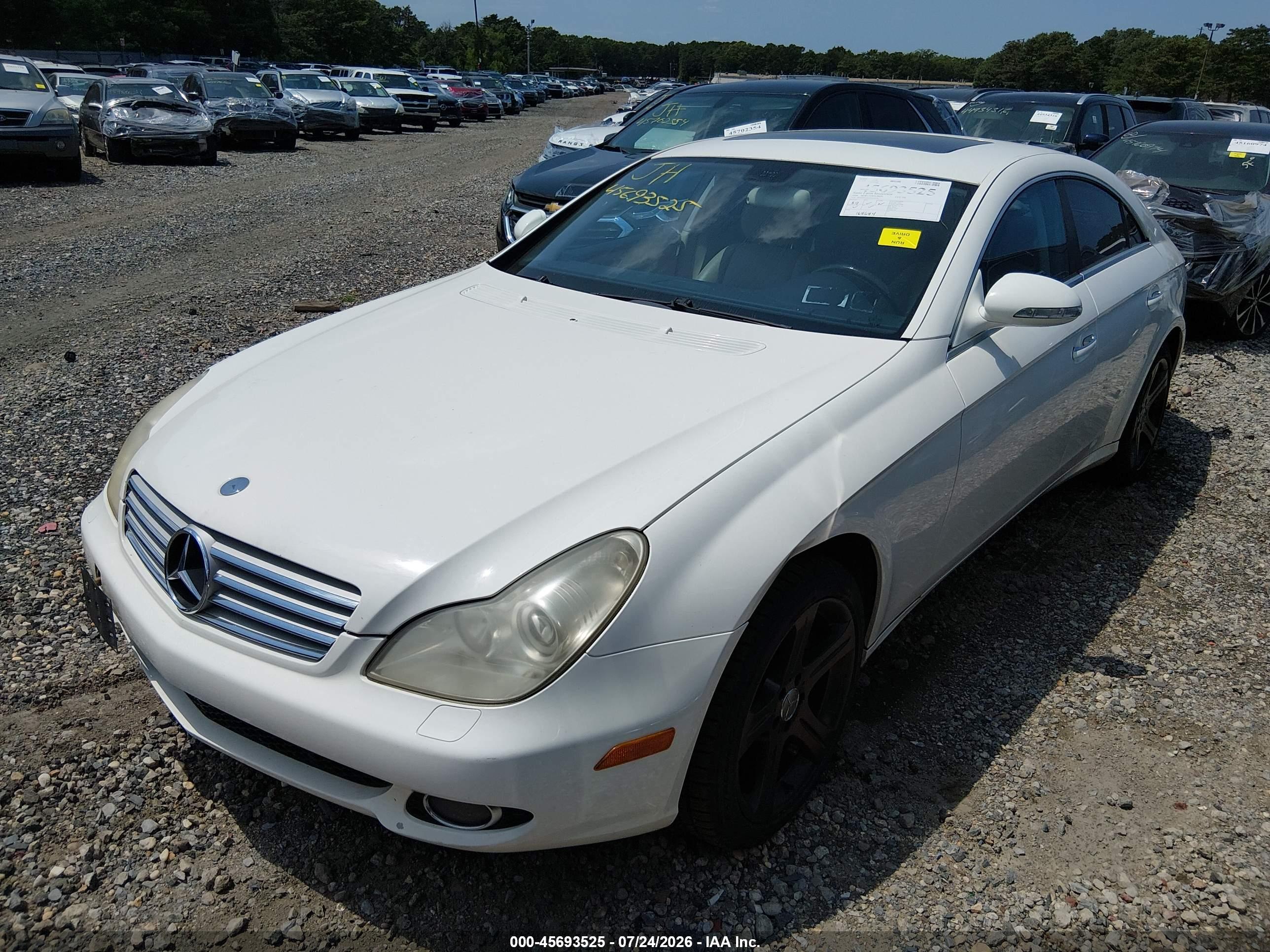 2006 MERCEDES-BENZ CLS 500 CLS550
