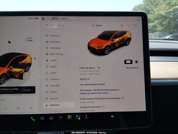 2023 TESLA MODEL Y
