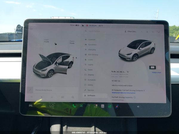2021 TESLA MODEL Y