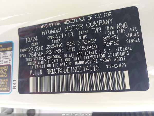 2025 HYUNDAI TUCSON SEL