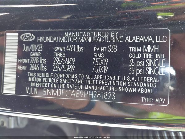 2023 HYUNDAI TUCSON SEL